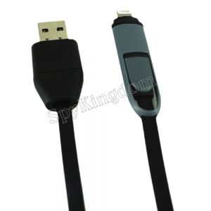 手機Iphone / Android 二合一充電監聽線